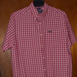 VTG Chaps Easy Care Shirt Size Large SS, BD Collar